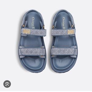 Dioract denim sandal